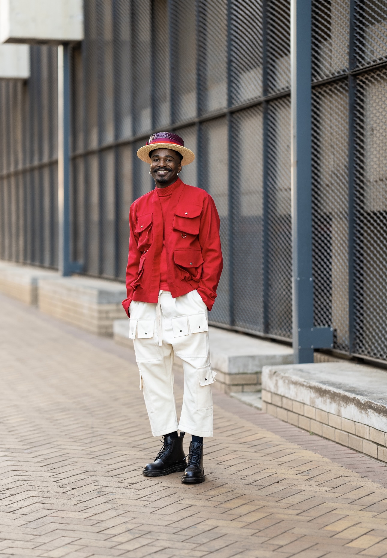 4 Pocket Grid Jacket 